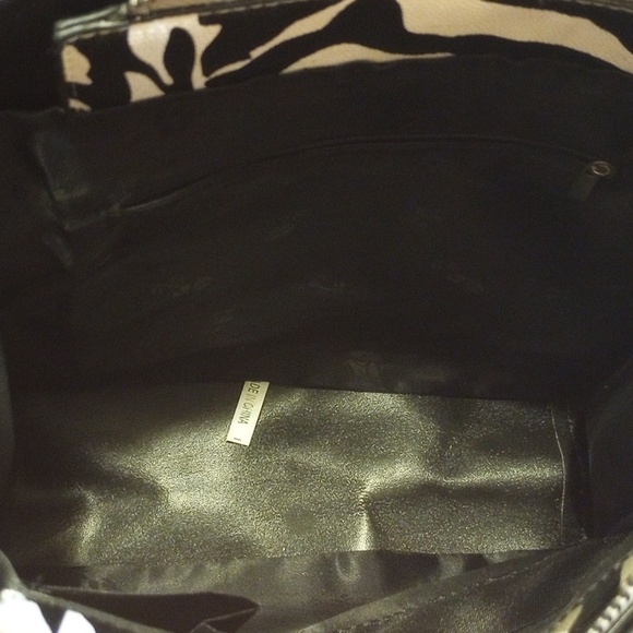 zebra print hand/shoulder bag - Picture 10 of 10